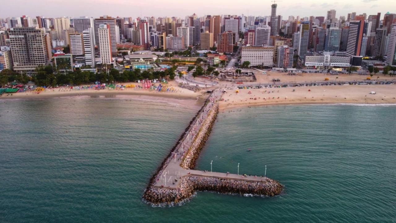 Beira Mar Meireles A Um Passo Do Mar Fortaleza  Exteriér fotografie